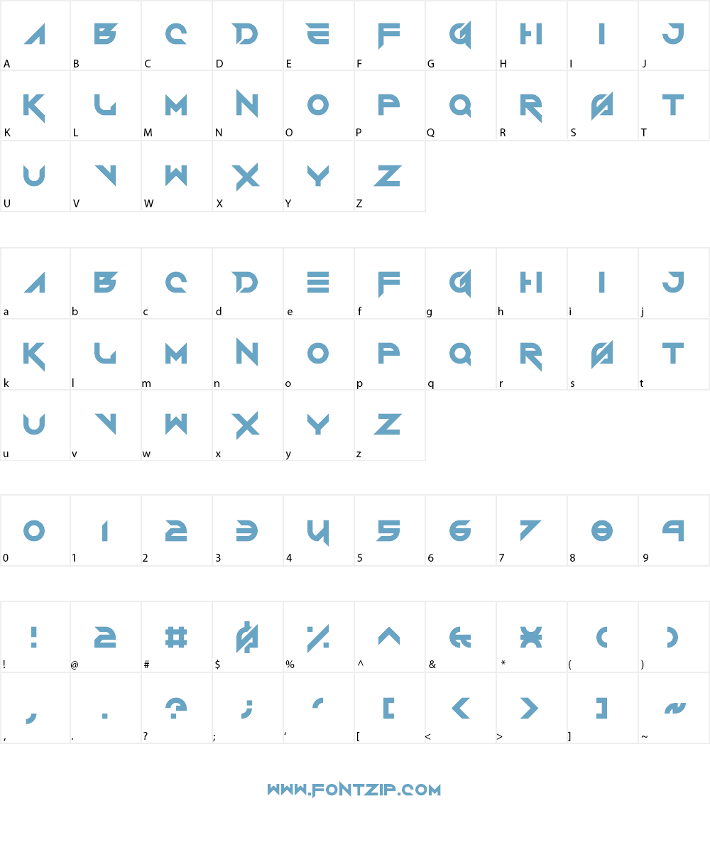 Vermin Vibes Roundhouse Font Character